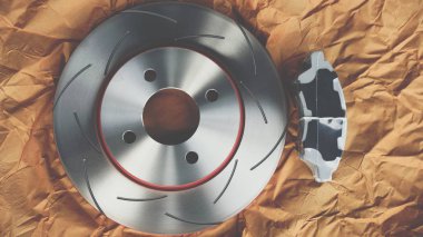 Disk fren araba parçası kullanmak için durmak araba