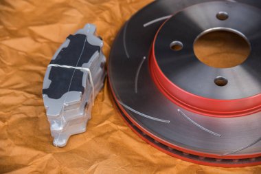 Disk fren araba parçası kullanmak için durmak araba