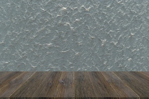 Fondo de textura de pared con terraza de madera —  Fotos de Stock