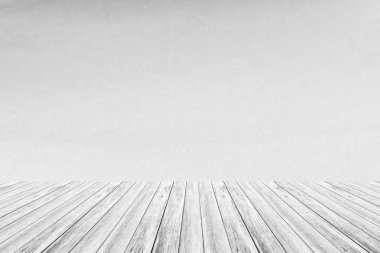 Duvar doku arka plan, beyaz renk ile ahşap terra sürecinde