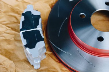 Disk fren araba parçası kullanmak için durmak araba