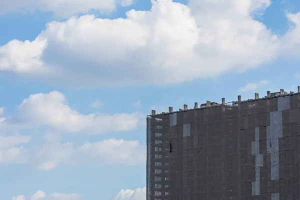 Exterior office building with sky and cloud