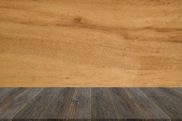 Fondo textura madera con terraza de madera — Foto de Stock
