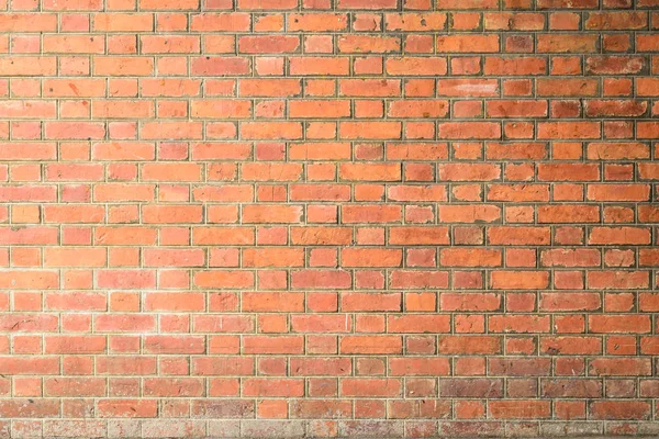 Textura de pared de ladrillo rojo — Foto de Stock