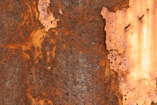 Superfície de textura de parede de ferrugem metal — Fotografia de Stock