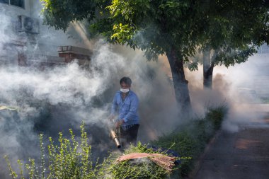 Korumak virüs için Ddt spreyi sivrisinek kill sisleme