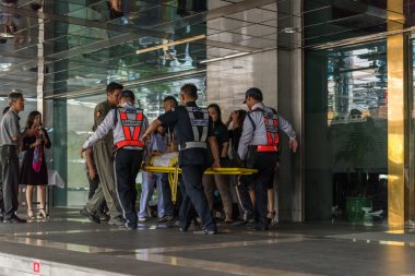 Yangın tatbikatı için hazırlık