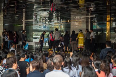 Yangın tatbikatı için hazırlık