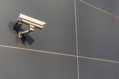 CCTV kameraları Bangkok cadde boyunca yüklenir