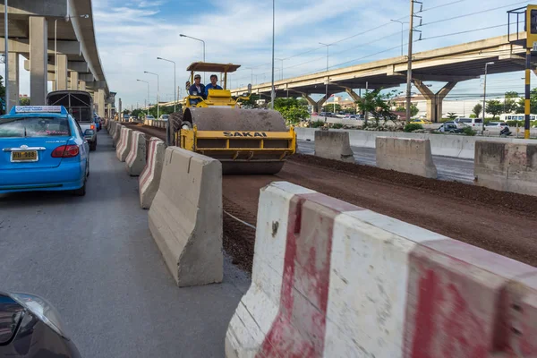 Şantiye gökyüzü tren Bangsue-Rangsit — Stok fotoğraf