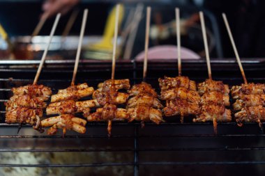 Mala ile sichuan biber piyasası et ızgara