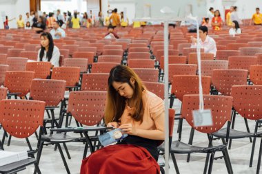 Yetişkin almak sınav sınav oda tayin çalışmak
