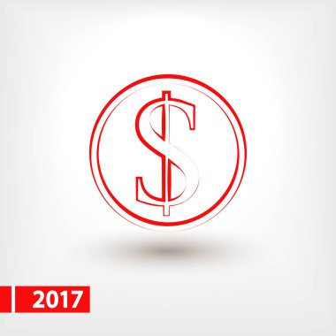 para simgesi, vektör illüstrasyonu. düz tasarım biçimi