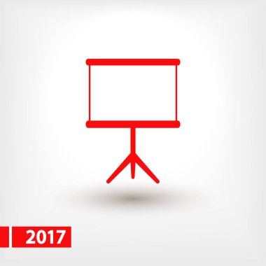boş simge vektör çizim. Düz tasarım stili