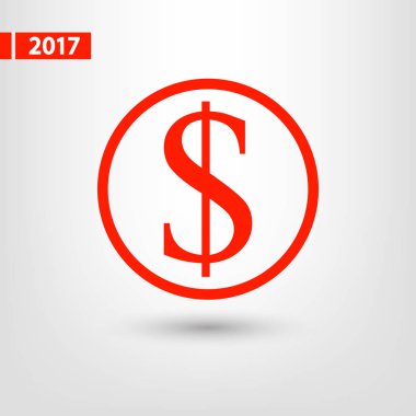 para simgesi illüstrasyon.