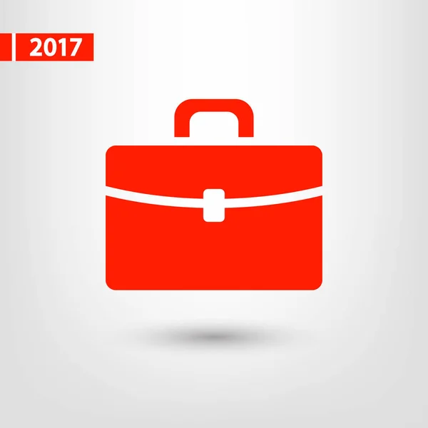 Briefcase icon illustration — Stock Vector