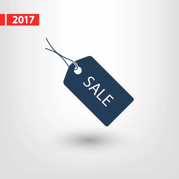 SALE tag icon, vector illustration. Flat design style — Stock Vector