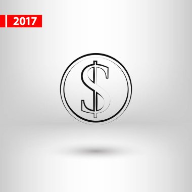 para simgesi, vektör illüstrasyonu. düz tasarım biçimi