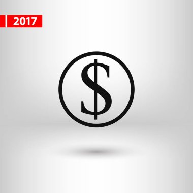 para simgesi, vektör illüstrasyonu. düz tasarım biçimi