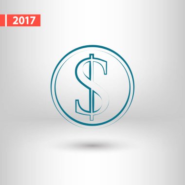 para simgesi, vektör illüstrasyonu. düz tasarım biçimi