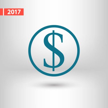 para simgesi, vektör illüstrasyonu. düz tasarım biçimi