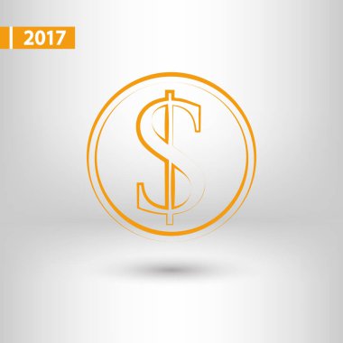 para simgesi, vektör illüstrasyonu. düz tasarım biçimi