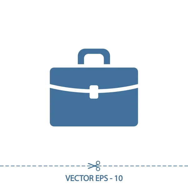 Portföljikon, vektorillustration. platt design stil — Stock vektor