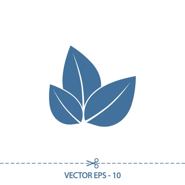 Bladikon, vektorillustration. Platt design stil — Stock vektor