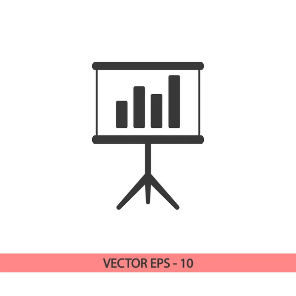Prázdná ikona, vektorové ilustrace. Plochý design styl — Stockový vektor