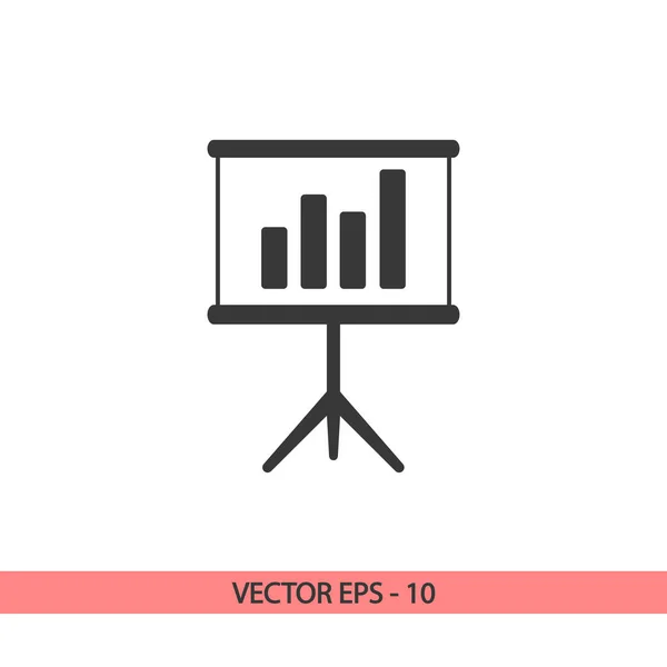 Ícone em branco, ilustração vetorial. Estilo de design plano — Vetor de Stock