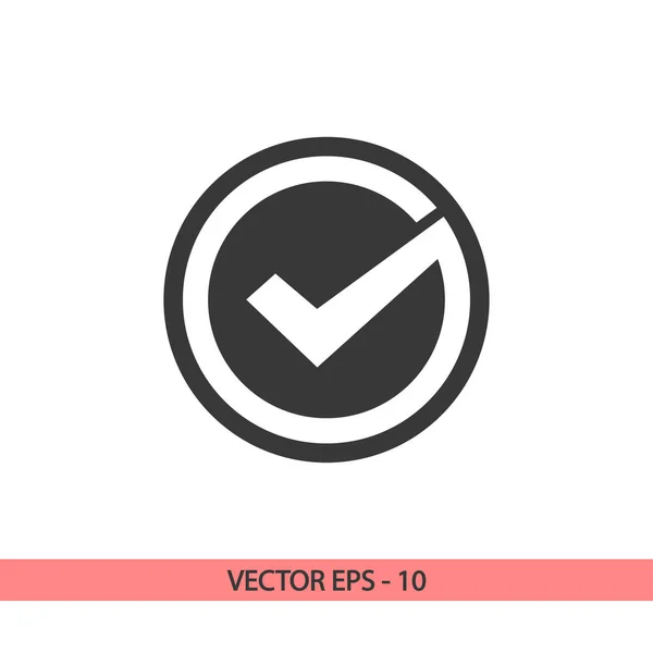 Ícone de carrapato, ilustração vetorial. Estilo de design plano — Vetor de Stock