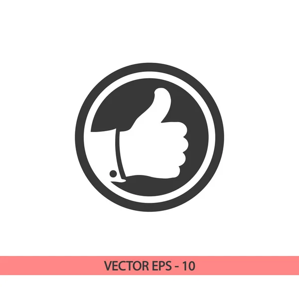 WIEDERSEHEN Symbol, Vektorabbildung. Flacher Designstil — Stockvektor