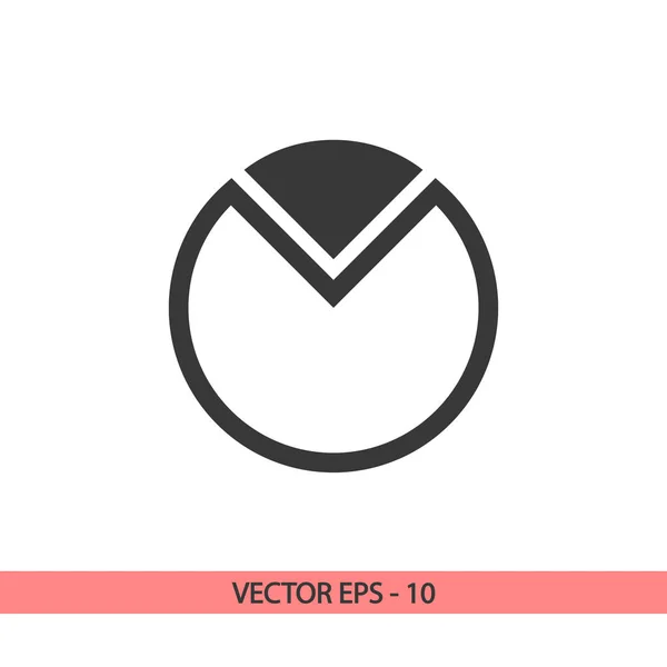 Ícone gráfico, ilustração vetorial. estilo de design plano — Vetor de Stock