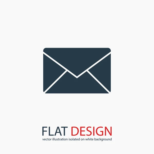 Значок Envelope Mail, векторная иллюстрация. Плоский дизайн — стоковый вектор