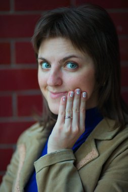 Farklı duygular kadınla