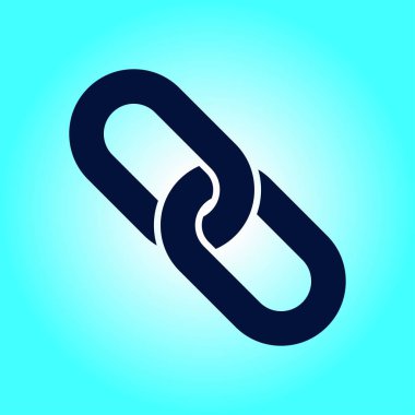 Zincir işareti simgesi.