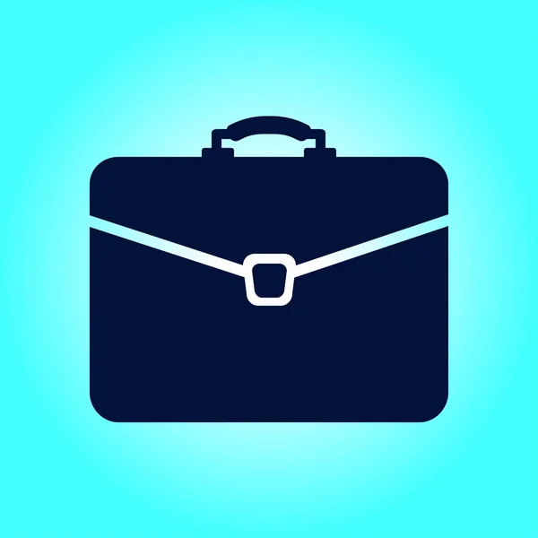 Briefcase sign symbol. — Stock Vector