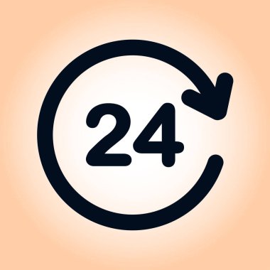 Saat bir gün simgesini açın..