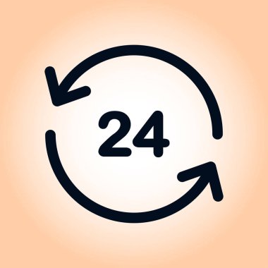 Saat bir gün simgesini açın..