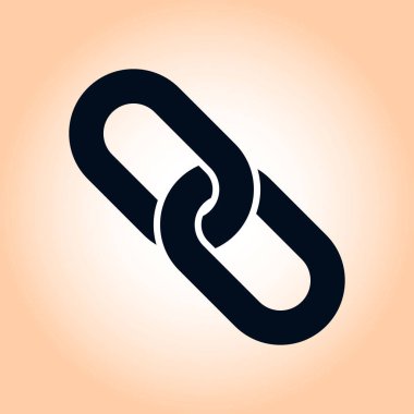 Zincir işareti simgesi.