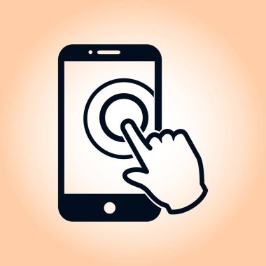 El işaretçi simgesi.