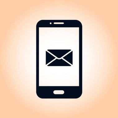 Mobil adres işareti.