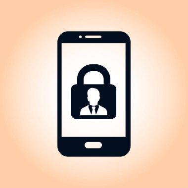 Kimlik işareti simgesi.