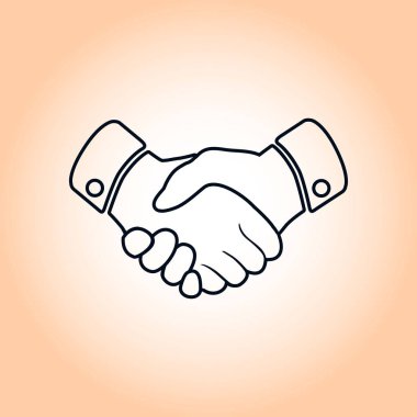 El sıkışma işareti simgesi.