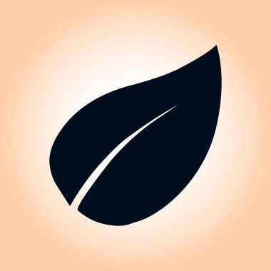 Yaprak işareti simgesi.