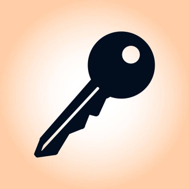 Kilit işareti simgesi.