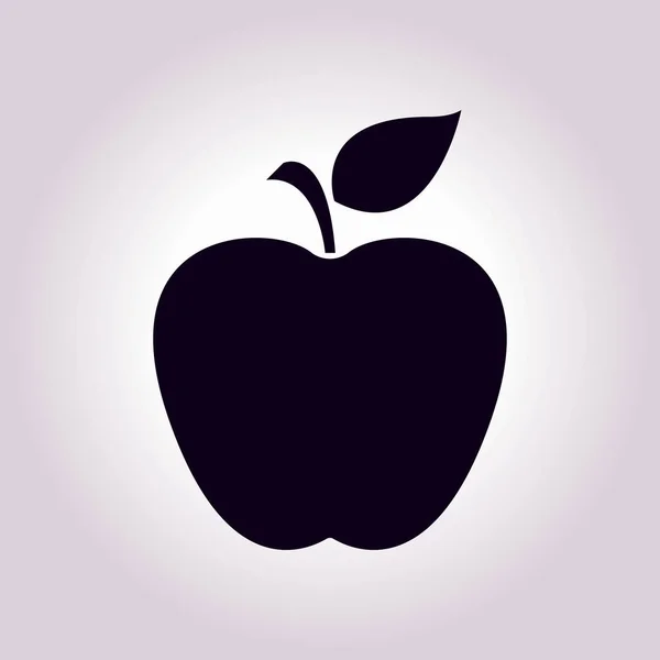 Листя apple символом . — стоковий вектор