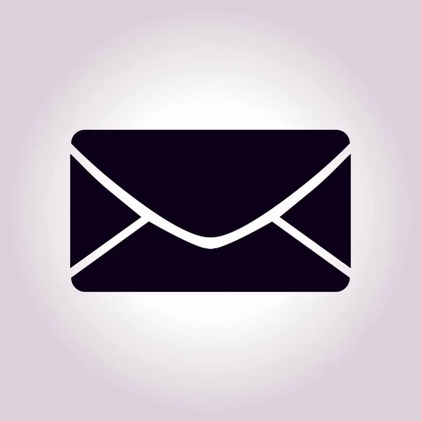 Flat Mail Ikonen. — Stock vektor