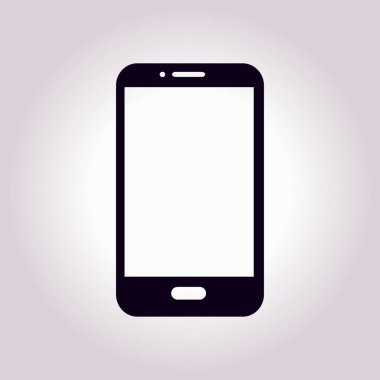 Smartphone işareti simgesi.