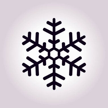 Kar tanesi işareti simgesi.